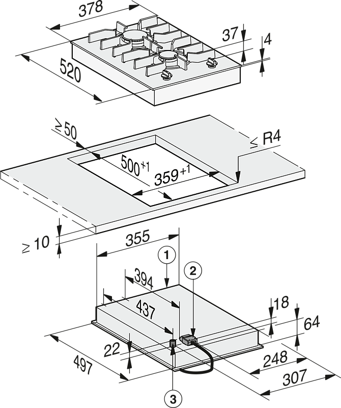 Варочная панель Miele CS 7102-1 FL