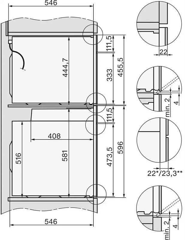Компактный духовой шкаф с СВЧ Miele H7440 BMX Pearlbeige