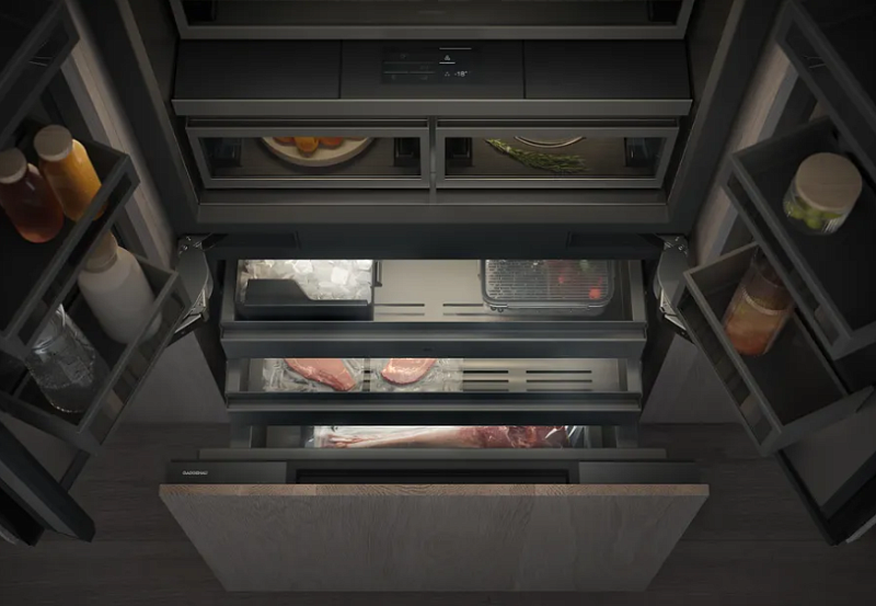 Встраиваемый холодильник c морозильной камерой  Gaggenau RVY497190