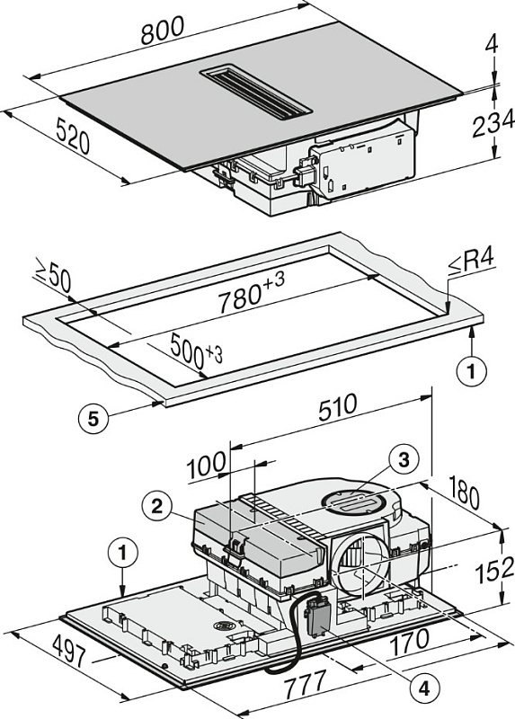 Варочная панель Miele KMDA 7676 FL U